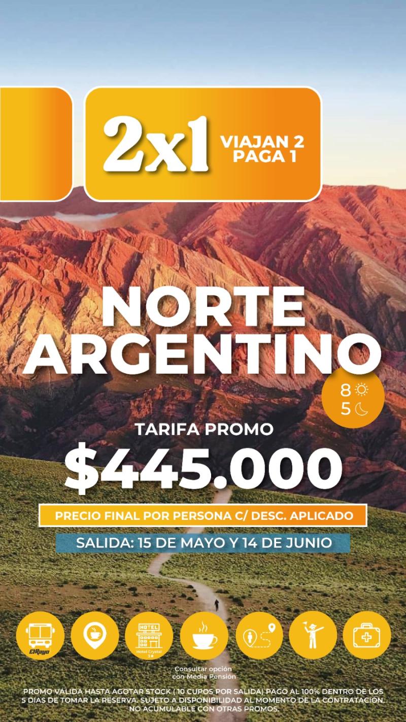 NORTE ARGENTINO 2 X 1