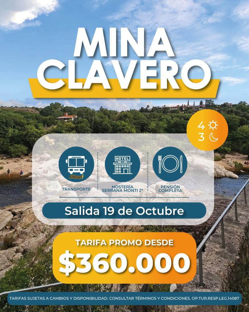 MINA CLAVERO