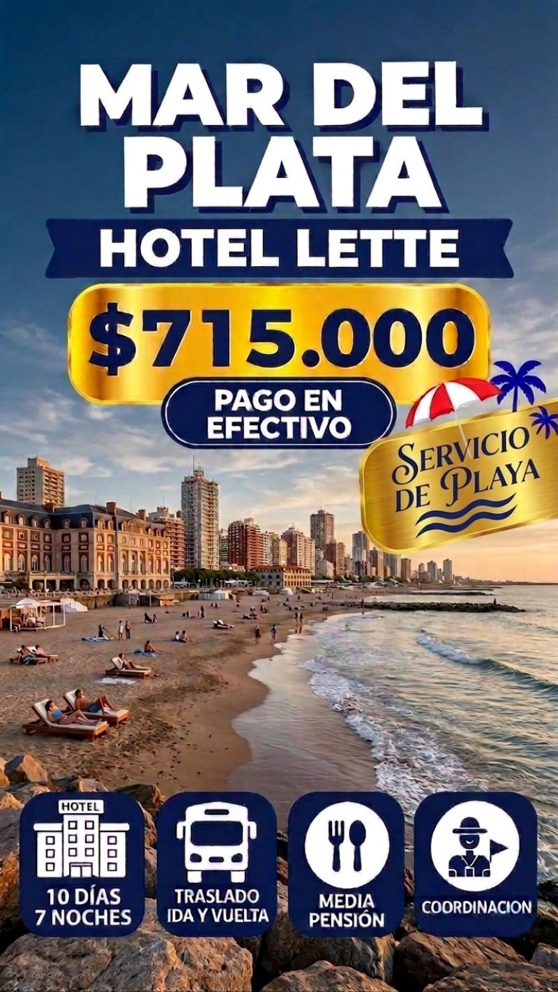 MAR DEL PLATA - HOTEL LETTE